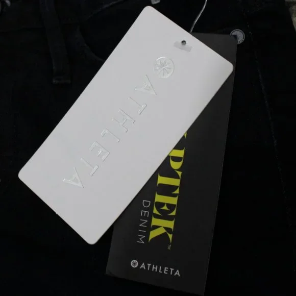 NWT Athleta Overdye Ankle Skinny Sculptek Jeans Size 0 - Picture 4 of 6